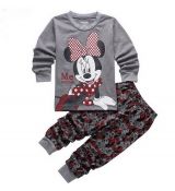 Pyžamo Minnie Mouse - barva šedá