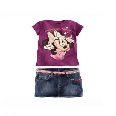 Tričko a sukně Minnie Mouse