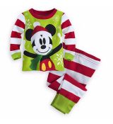 Pyžamo Mickey Mouse - barva zelená