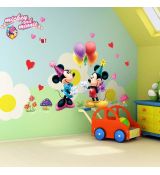 Nálepky Minnie a Mickey Mouse