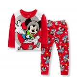 Pyžamo Mickey Mouse - červená barva