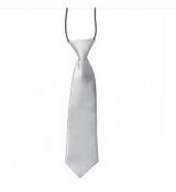 Kravata - stříbrná