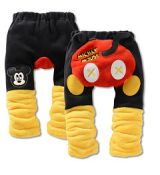 Kalhoty Mickey Mouse - barva černá