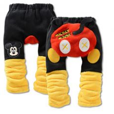 Kalhoty Mickey Mouse - barva černá