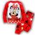 Pyžamo Minnie Mouse - barva červená