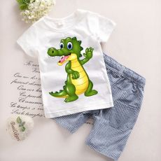 Tričko a kraťasy krokodýl