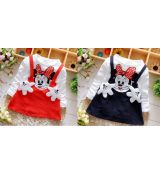 Šaty s dlouhým rukávem Minnie Mouse
