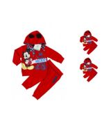 Souprava Mickey Mouse - barva červená