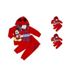 Souprava Mickey Mouse - barva červená