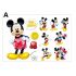 Nálepky Mickey Mouse