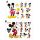 Nálepky Mickey Mouse