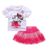 Tričko a sukně Minnie Mouse