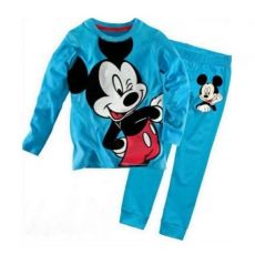 Pyžamo Mickey Mouse - barva modrá