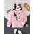 Mikina s kapucí Mickey Mouse - barva růžová