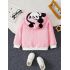 Mikina s kapucí Mickey Mouse - barva růžová