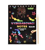 Vyškrabovací notes A5 - 10 listů