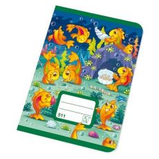 Školní sešit 511 - rybky