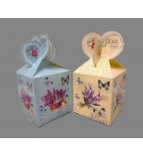 Dárková krabička - barva žlutá