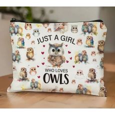 Kosmetická taška - sovy