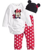 Minnie Mouse - body, legíny, čepička