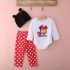 Minnie Mouse - body, legíny, čepička
